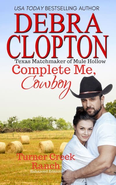 Book cover for Complete Me, Cowboy by Debra Clopton