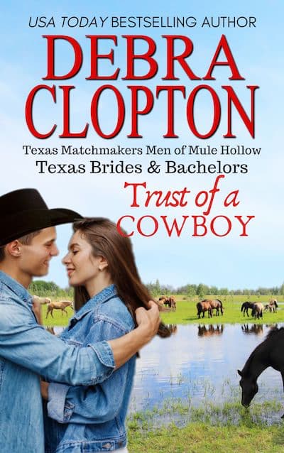 Book cover for Trust of a Cowboy by Debra Clopton